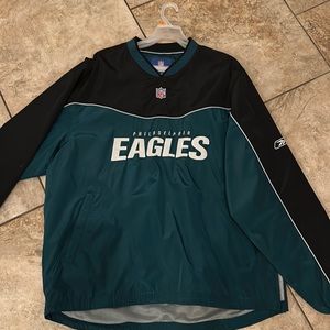 Philadelphia Eagles pullover jacket.  Perfect condition
